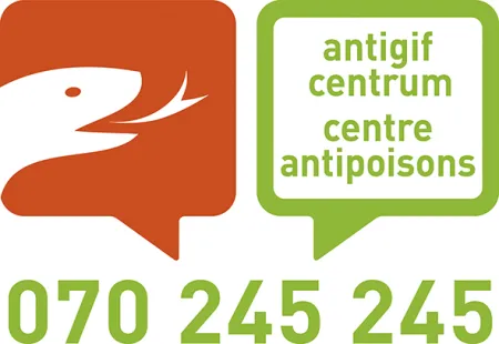Image du centre anti poisons avec numéro en vert 